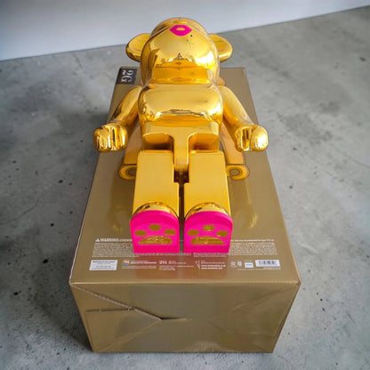Bearbrick Sorayama × 2G Gold Version 1000% Echtheitsmerkmale