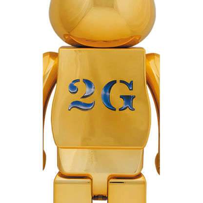 Bearbrick Sorayama × 2G Gold Version 1000% Herstellerbild 2