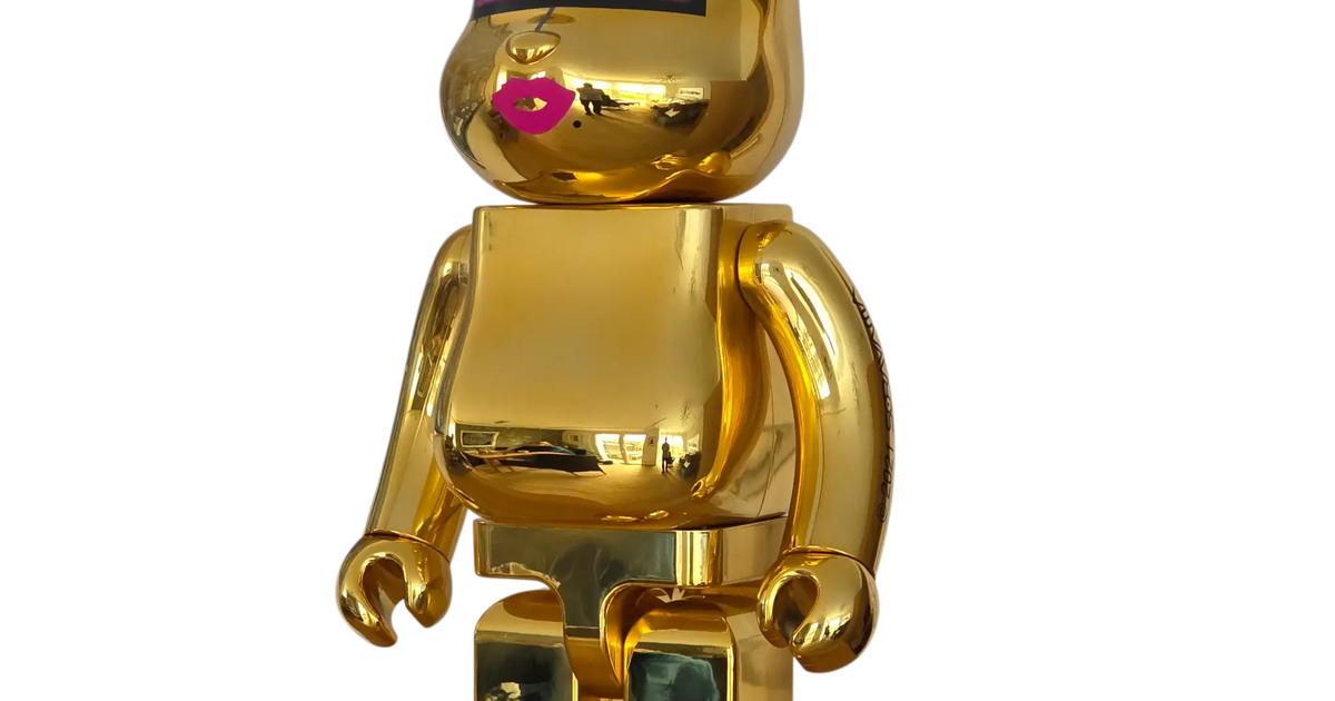 bearbrick-sorayama-x-2g-gold-