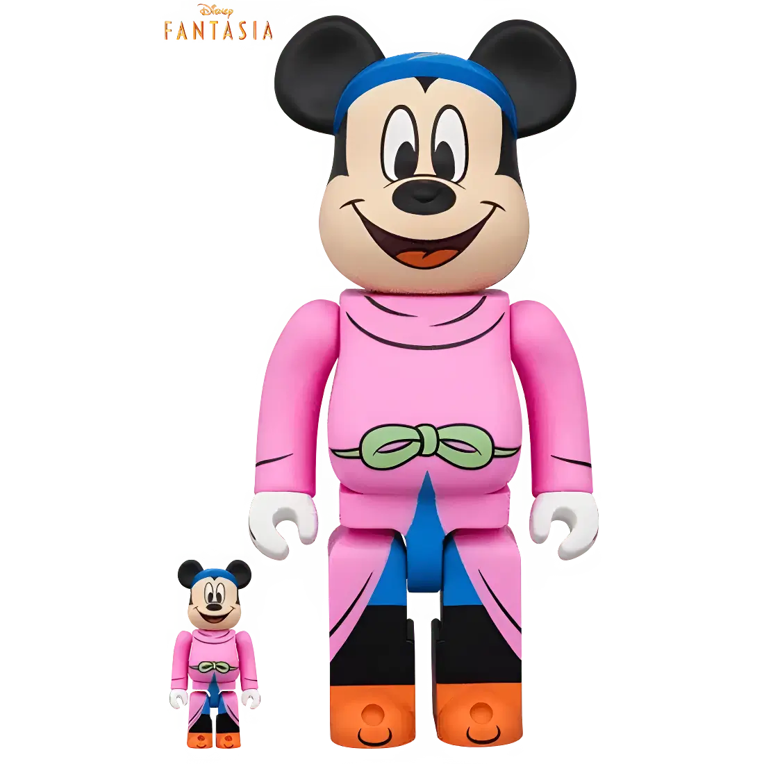 Bearbrick Sorcerer's Apprentice Mickey 100%+400% Herstellerbild 1