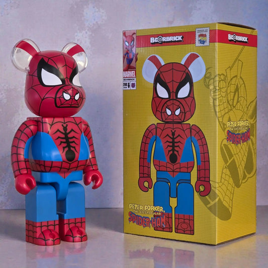 Bearbrick Spider-Ham 400% mit Verpackung