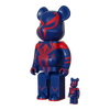 Bearbrick Spider-Man 2099 100%+400% schräg
