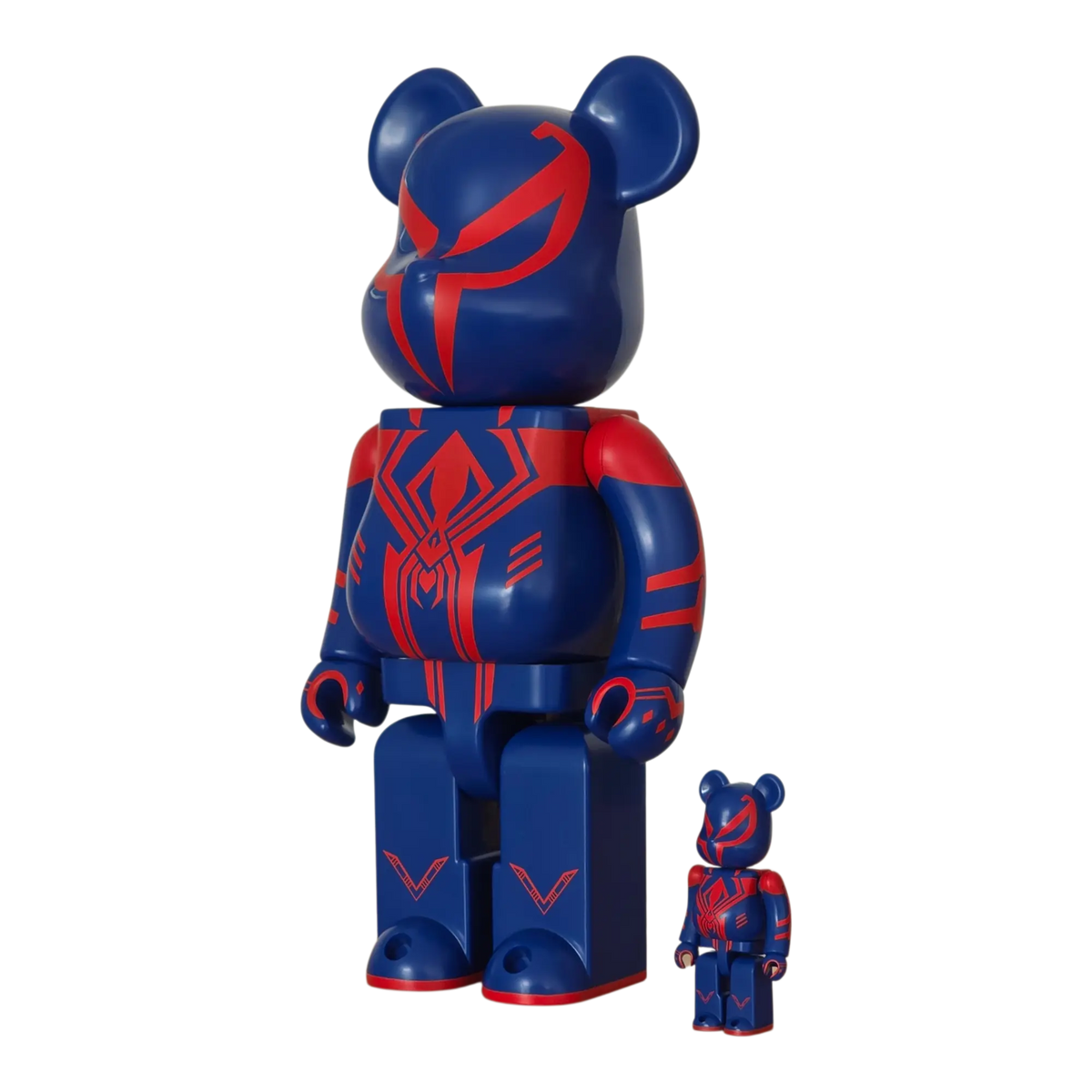 Bearbrick Spider-Man 2099 100%+400% schräg