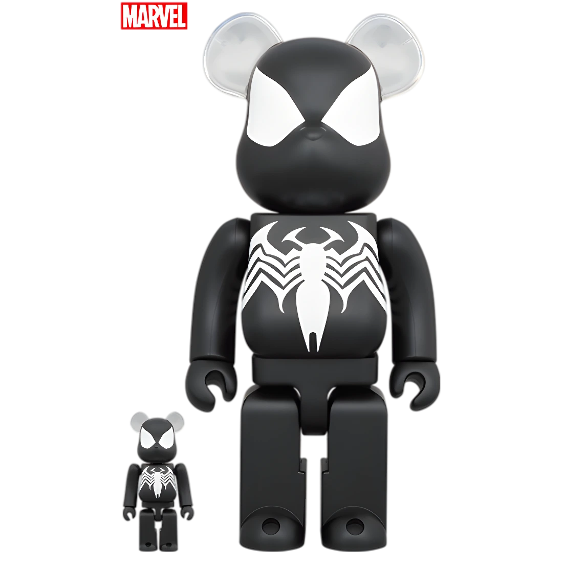Bearbrick Spider-Man Black Costume [The Amazing Spider-Man] 100%+400% Herstellerbild 1