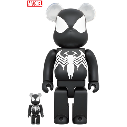 Bearbrick Spider-Man Black Costume [The Amazing Spider-Man] 100%+400% Herstellerbild 1