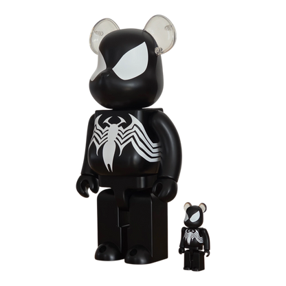 Bearbrick Spider-Man Black Costume [The Amazing Spider-Man] 100%+400% schräg