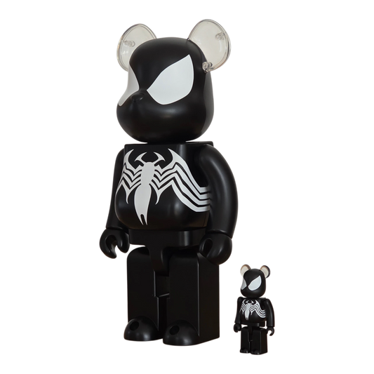 Bearbrick Spider-Man Black Costume [The Amazing Spider-Man] 100%+400% schräg
