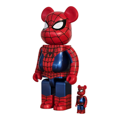 Bearbrick Spider-Man Final Suit [Spider-Man: No Way Home] 100%+400% schräg