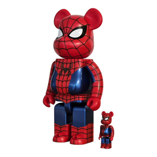 Bearbrick Spider-Man Final Suit [Spider-Man: No Way Home] 100%+400% schräg