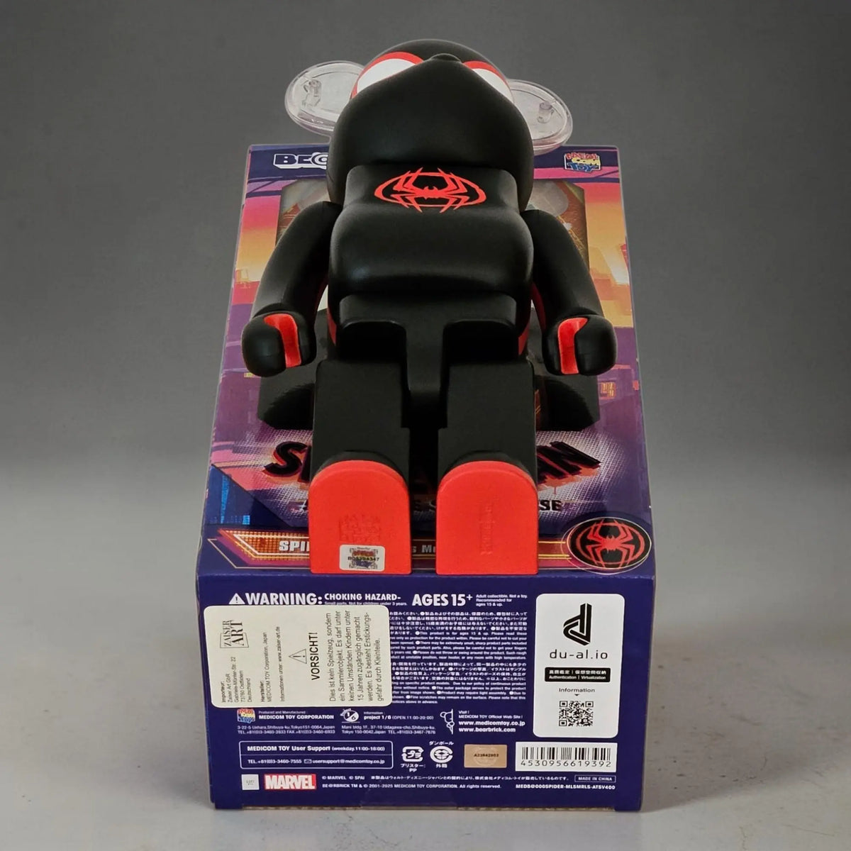 BE@RBRICK Spider-Man Miles Morales [ATSV] 400%