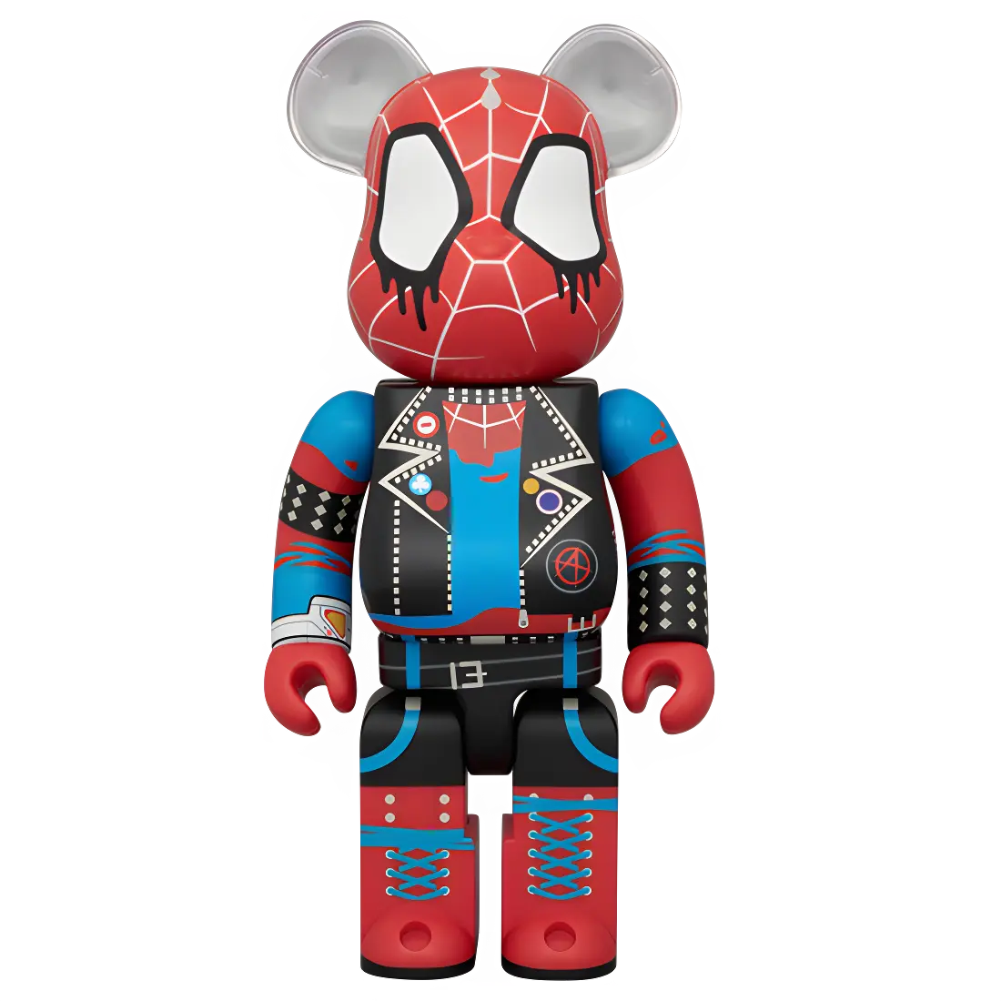 Bearbrick Spider-Punk [Spider-Man: Across the Spider-Verse] 100%+400% Herstellerbild 3