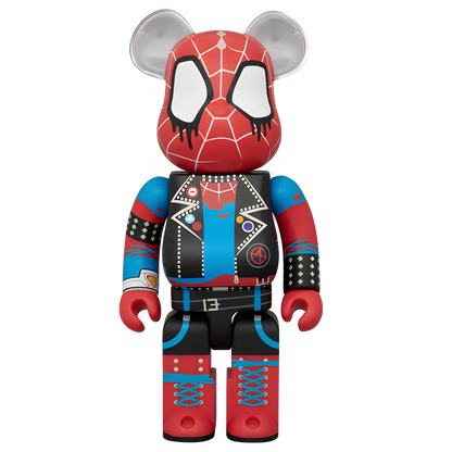Bearbrick Spider-Punk [Spider-Man: Across the Spider-Verse] 100%+400% Herstellerbild 3