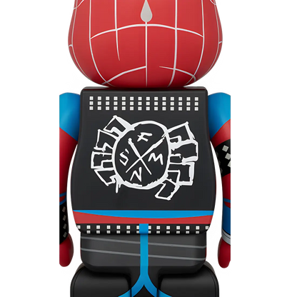Bearbrick Spider-Punk [Spider-Man: Across the Spider-Verse] 100%+400% Herstellerbild 4