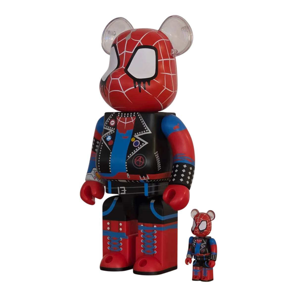 Bearbrick Spider-Punk [Spider-Man: Across the Spider-Verse] 100%+400% schräg