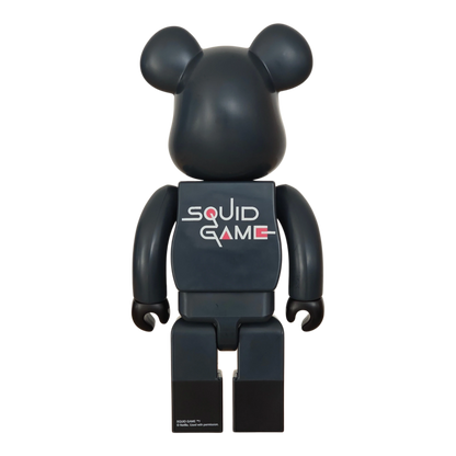 Bearbrick Squid Game Frontman 100%+400% Rückseite