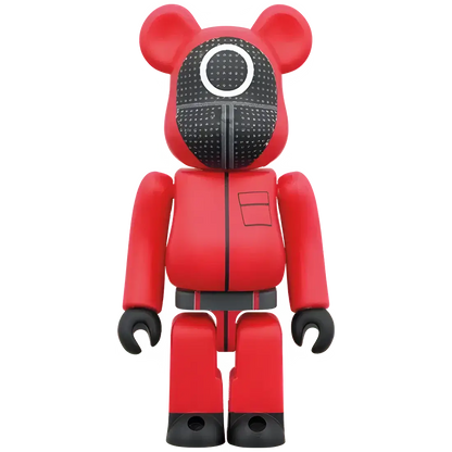 Bearbrick Squid Game Guard "Circle" 100%+400% Herstellerbild 2