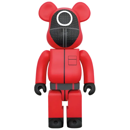 Bearbrick Squid Game Guard "Circle" 100%+400% Herstellerbild 3