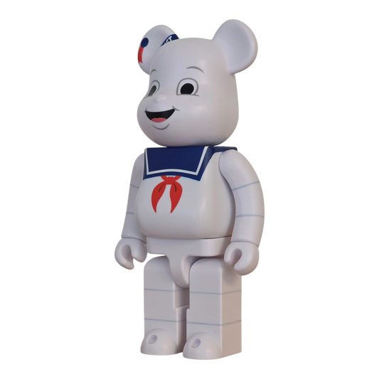 Bearbrick Stay Puft Marshmallow Man 2026 400% schräg