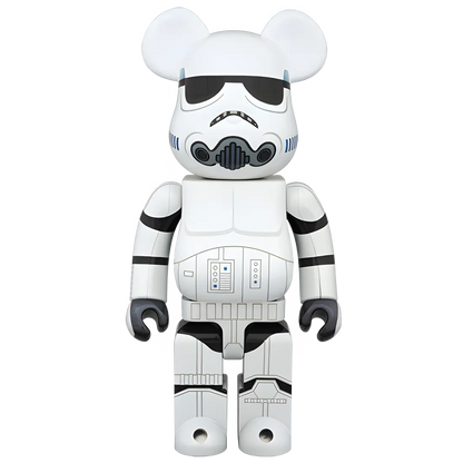 Bearbrick Stormtrooper Chrome Version 400% Herstellerbild