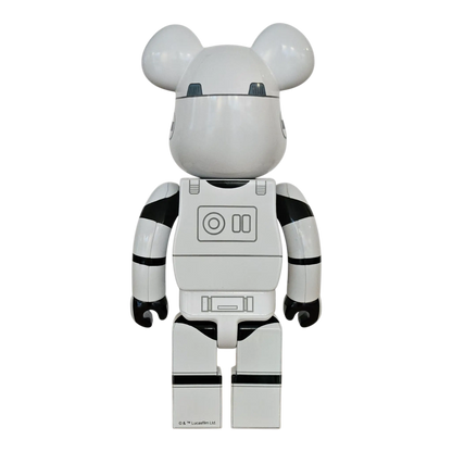 Bearbrick Stormtrooper Chrome Version 400% Rückseite