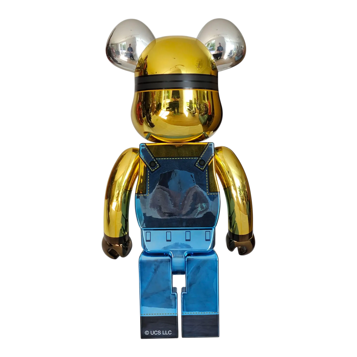 Bearbrick Stuart Chrome Version [Minions - The Rise of Gru] 1000% Rückseite