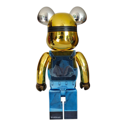Bearbrick Stuart Chrome Version [Minions - The Rise of Gru] 1000% Rückseite