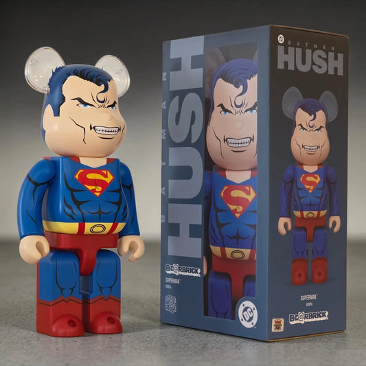 Bearbrick Superman [Batman: Hush Version] 400% mit Verpackung
