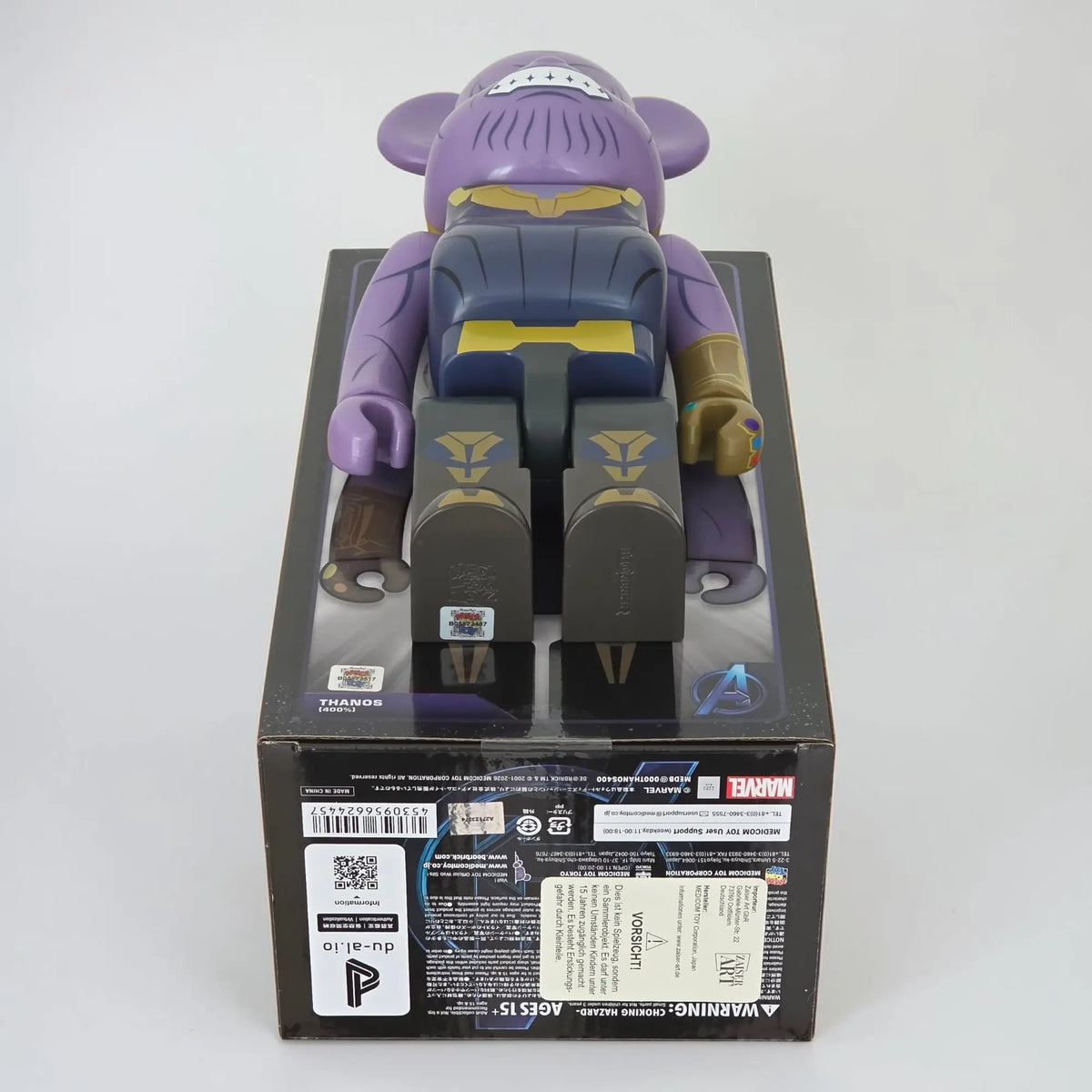 Bearbrick Thanos [The Infinity Saga] 400% Echtheitsmerkmale