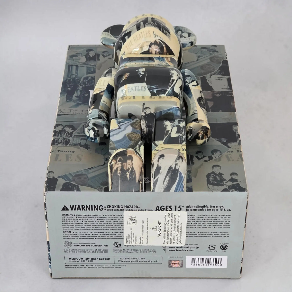 Bearbrick The Beatles "Anthology" 100%+400% Echtheitsmerkmale