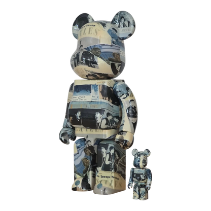 Bearbrick The Beatles "Anthology" 100%+400% schräg