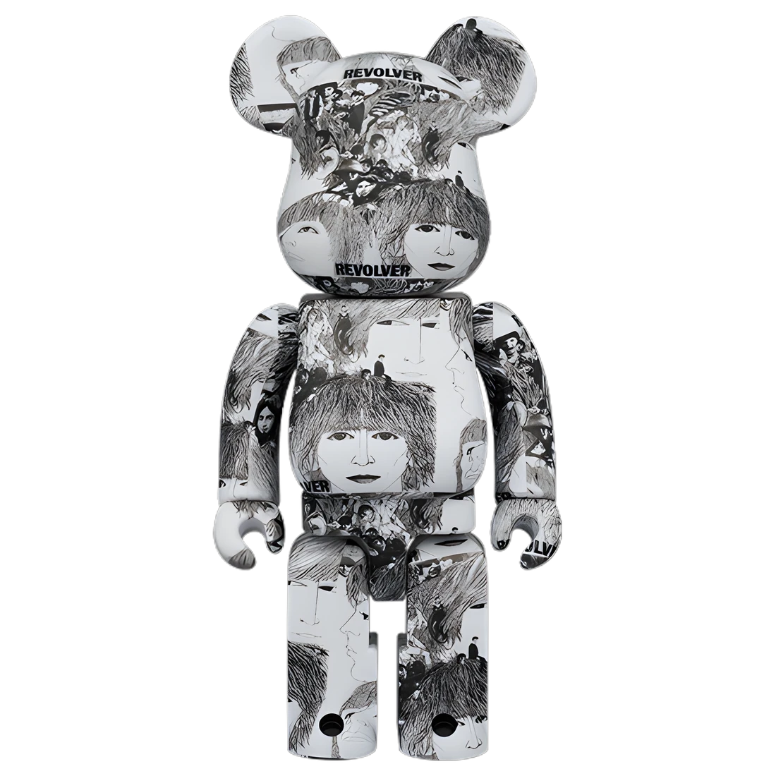 Bearbrick The Beatles "Revolver" 100%+400% Herstellerbild 3