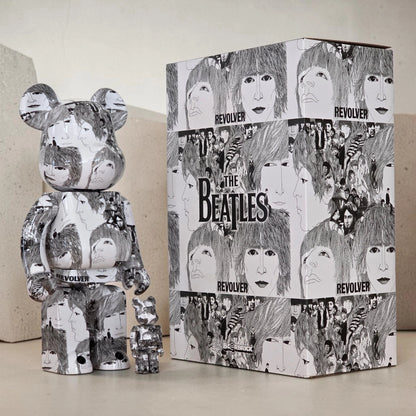 Bearbrick The Beatles "Revolver" 100%+400% mit Verpackung