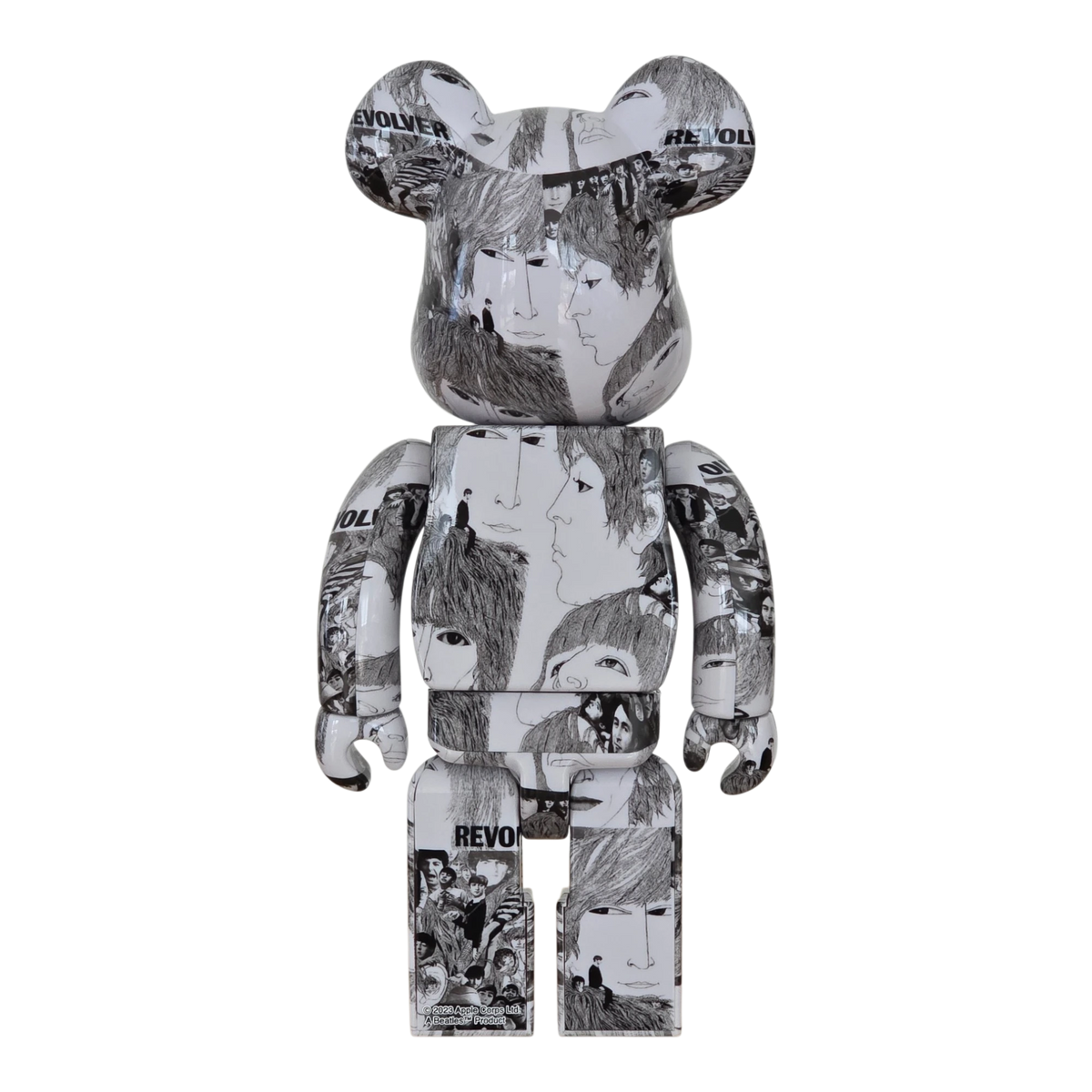 Bearbrick The Beatles "Revolver" 100%+400% Rückseite