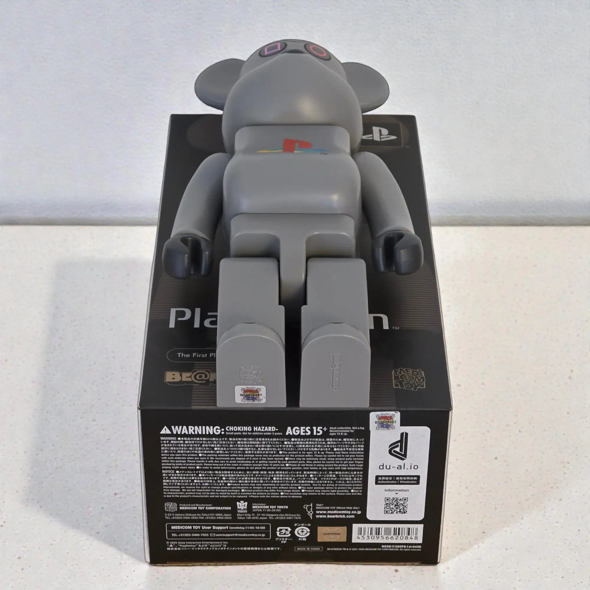 Bearbrick The First PlayStation 400% Echtheitsmerkmale