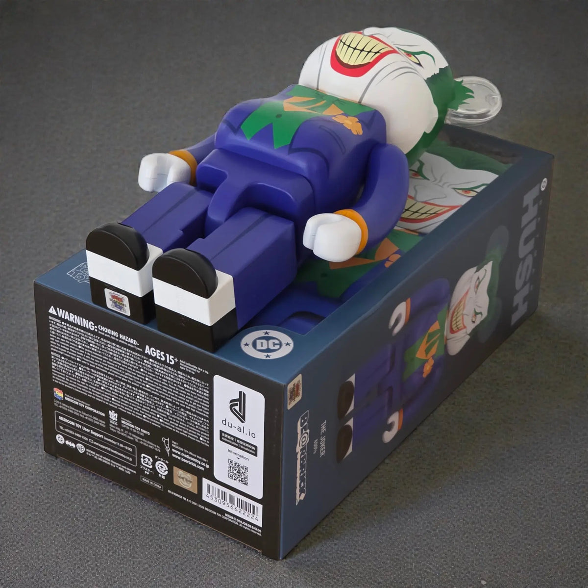 Bearbrick The Joker [Batman: Hush Version] 400% Echtheitsmerkmale