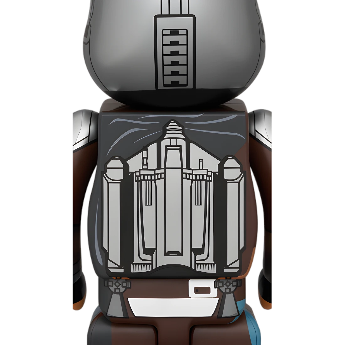 Bearbrick The Mandalorian™ Beskar Armor [The Mandalorian] 400% Herstellerbild 2