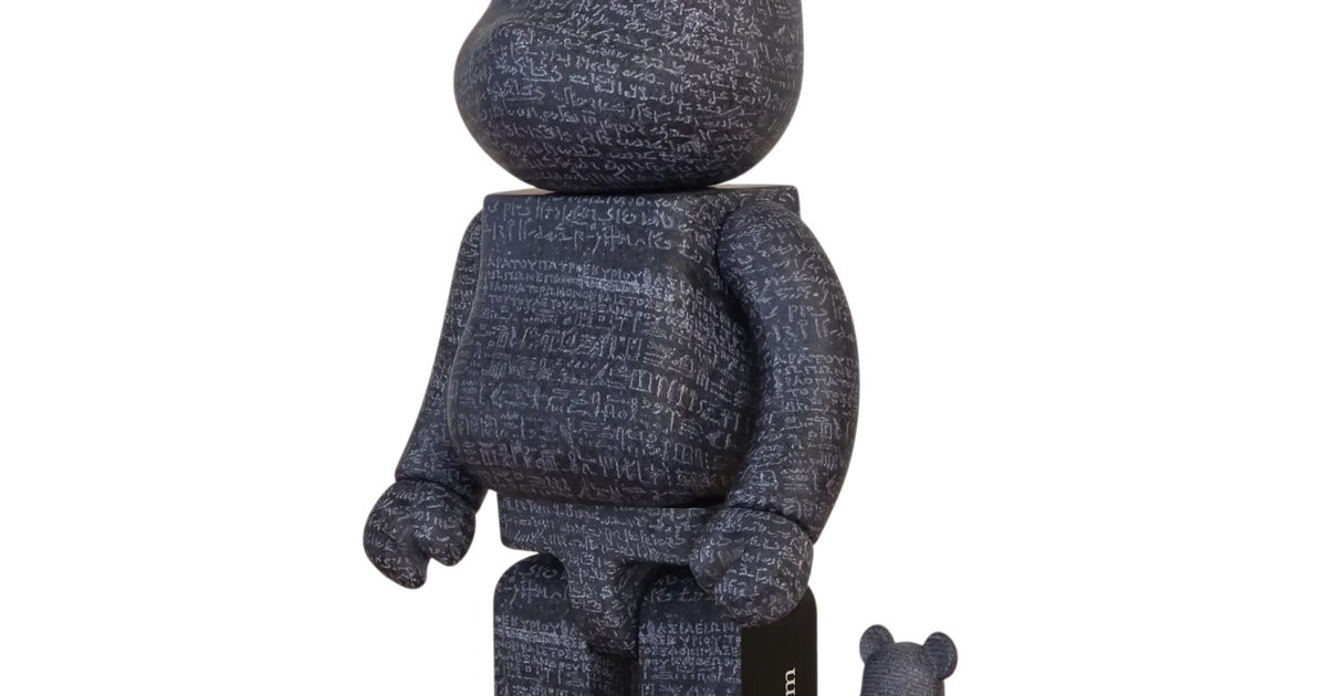 BE@RBRICK The Rosetta Stone 100%+400%