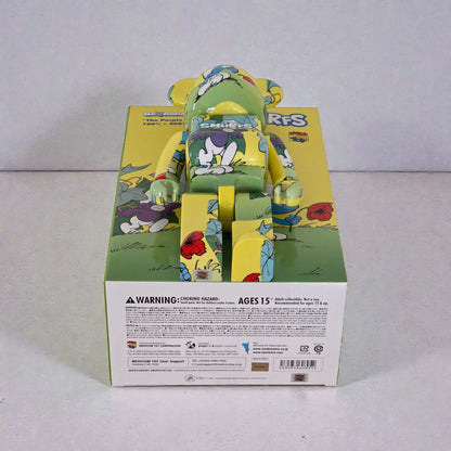 Bearbrick The Smurfs "The Purple Smurfs" 100%+400% Echtheitsmerkmale