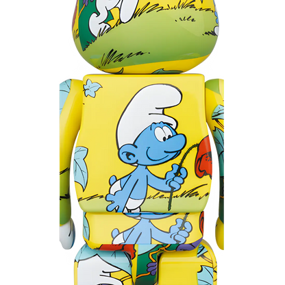 Bearbrick The Smurfs "The Purple Smurfs" 100%+400% Herstellerbild 4