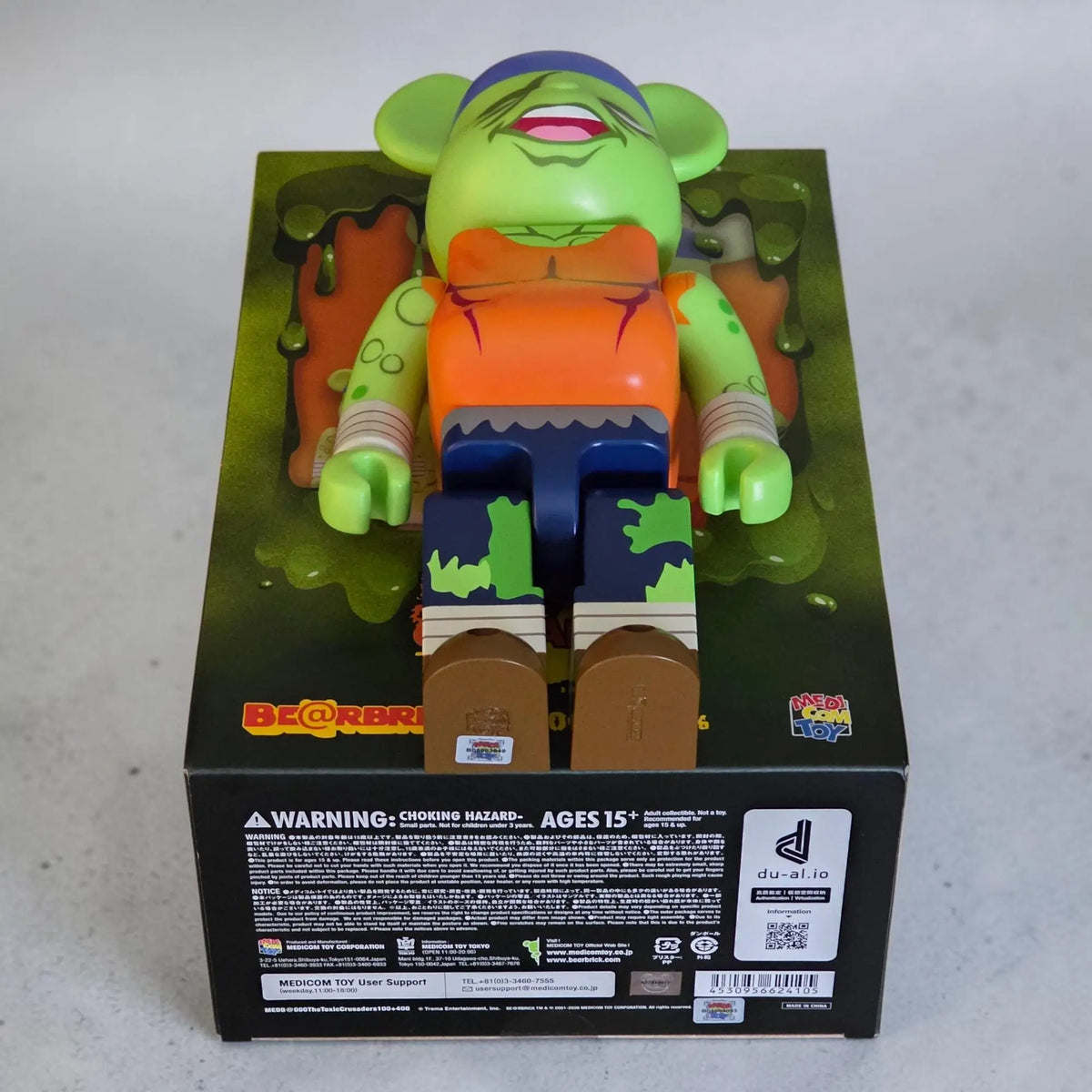 Bearbrick The Toxic Crusaders 100%+400% Echtheitsmerkmale
