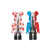 Bearbrick Tokyo Tower + Eiffel Tower 2er-Set 100% Herstellerbild 1