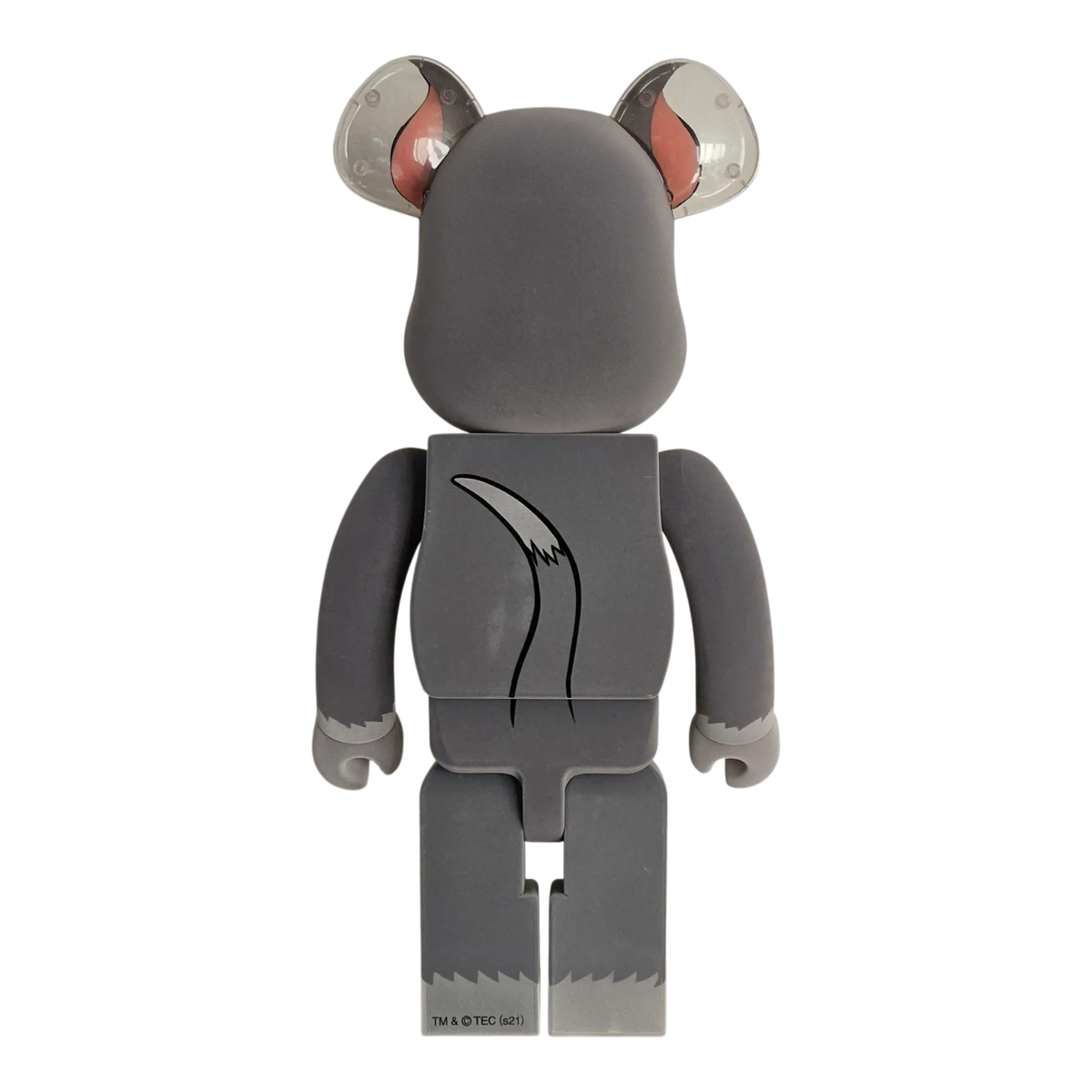 Bearbrick Tom Flocky Version [Tom and Jerry] 1000% Rückseite