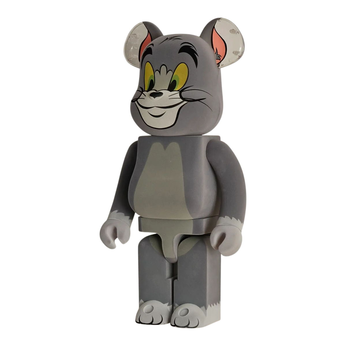 Bearbrick Tom Flocky Version [Tom and Jerry] 1000% schräg