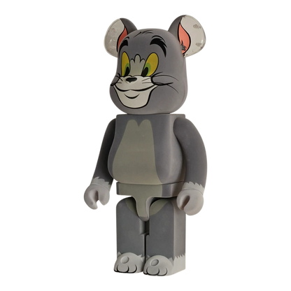 Bearbrick Tom Flocky Version [Tom and Jerry] 1000% schräg