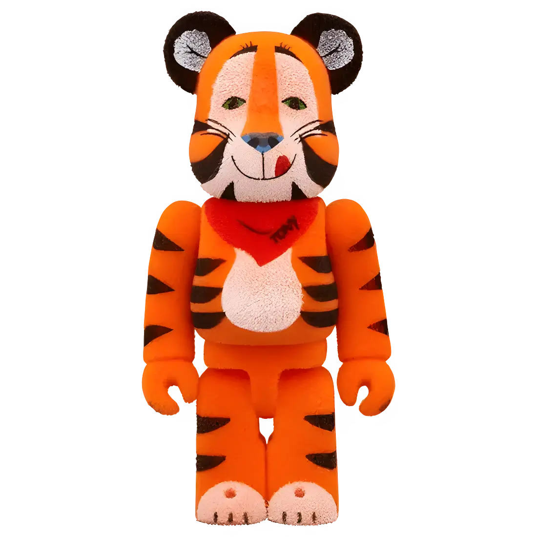 Bearbrick Tony the Tiger Vintage Flocky Version [Kellogg's Corn Frosties] 100%+400% Herstellerbild 2