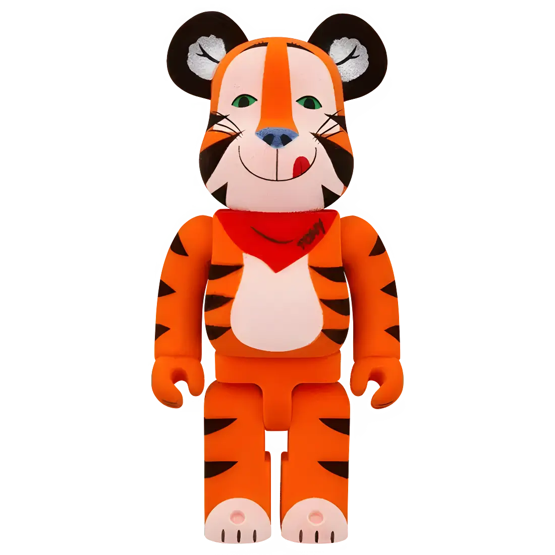 Bearbrick Tony the Tiger Vintage Flocky Version [Kellogg's Corn Frosties] 100%+400% Herstellerbild 3