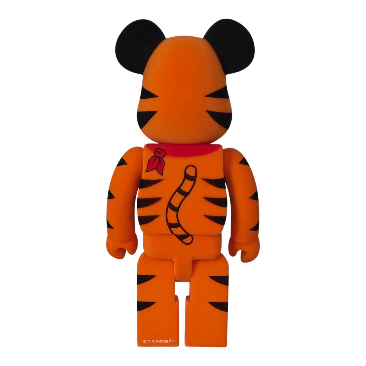 Bearbrick Tony the Tiger Vintage Flocky Version [Kellogg's Corn Frosties] 100%+400% Rückseite