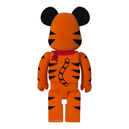 Bearbrick Tony the Tiger Vintage Flocky Version [Kellogg's Corn Frosties] 100%+400% Rückseite