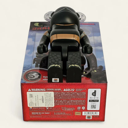 Bearbrick Toothless [Dragons] 100%+400% Echtheitsmerkmale
