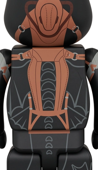 Bearbrick Toothless [Dragons] 100%+400% Herstellerbild 4